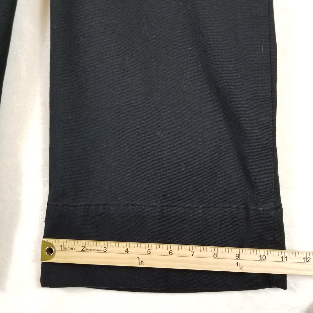 Spanx Wide Leg Pants Women Size S Black Stretch Twill High Rise Trousers - Picture 9 of 10